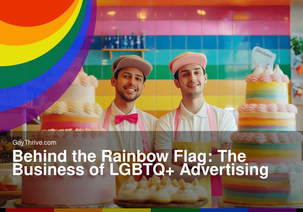 GayThrive banner for : Behind the Rainbow Flag: The Business of LGBTQ+ Advertising