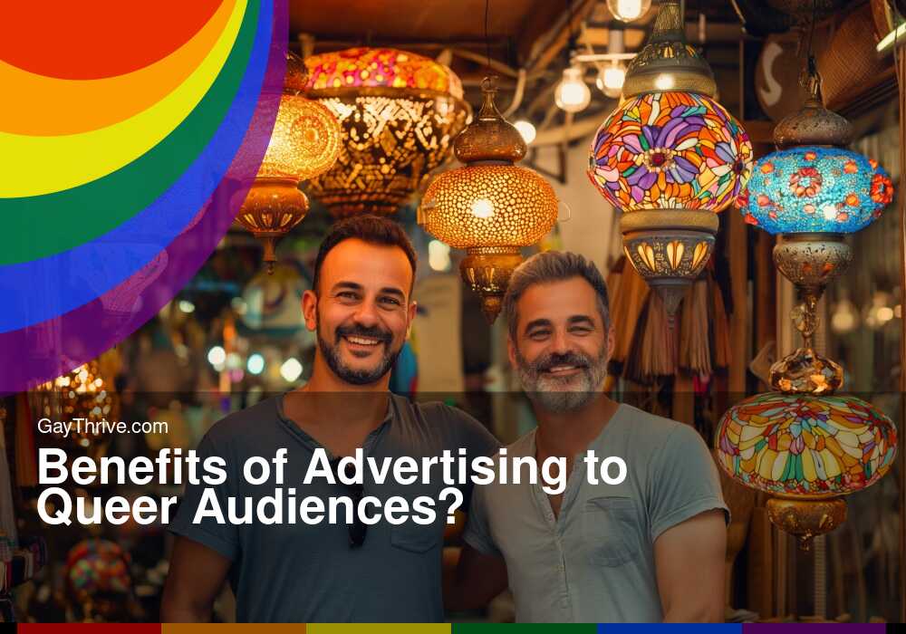GayThrive banner for : Benefits of Advertising to Queer Audiences?