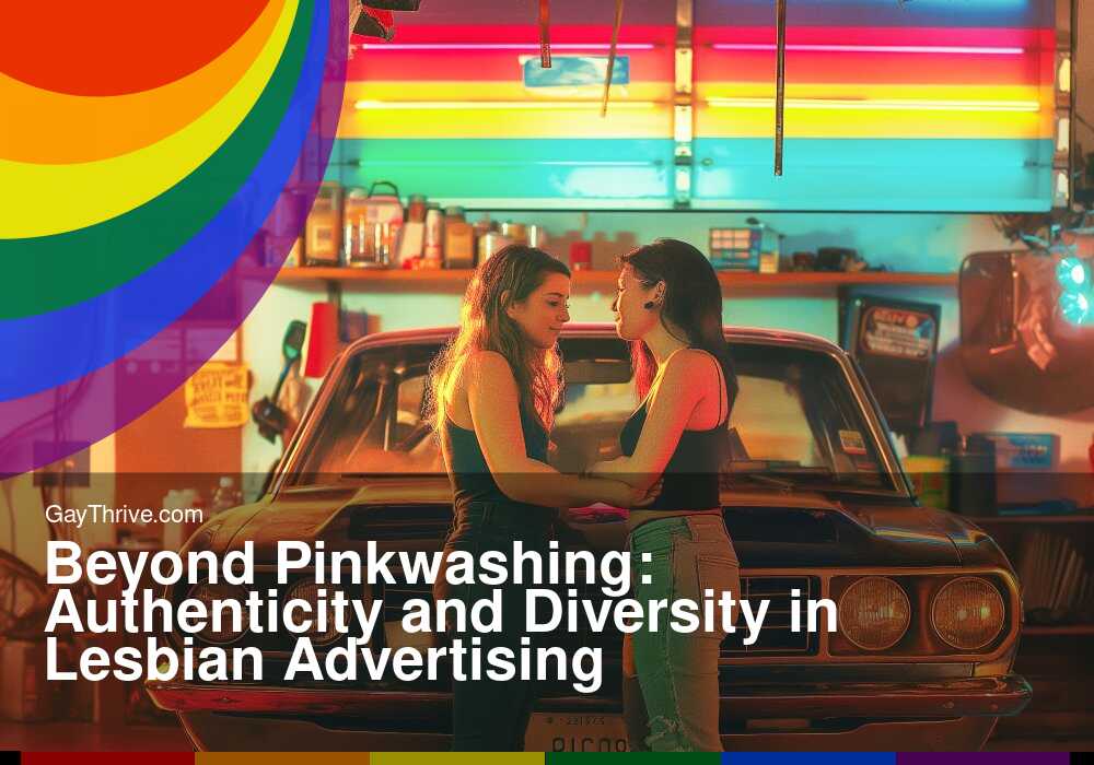 GayThrive banner for : Beyond Pinkwashing: Authenticity and Diversity in Lesbian Advertising