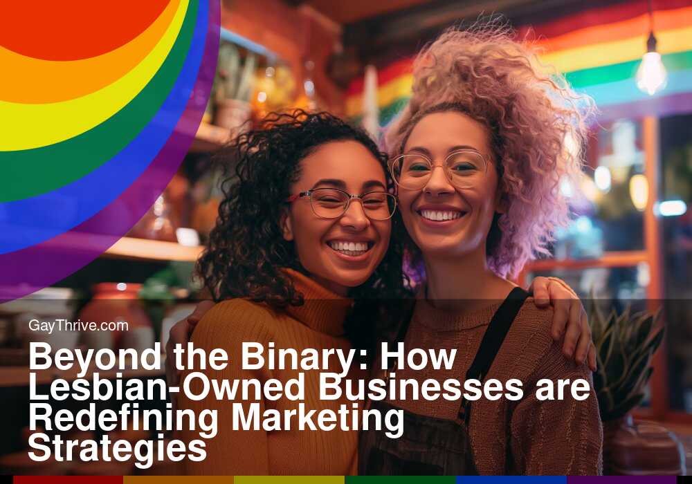 GayThrive banner for : Beyond the Binary: How Lesbian-Owned Businesses are Redefining Marketing Strategies