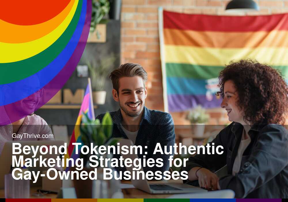 GayThrive banner for : Beyond Tokenism: Authentic Marketing Strategies for Gay-Owned Businesses