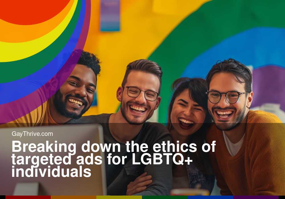 GayThrive banner for : Breaking down the ethics of targeted ads for LGBTQ+ individuals