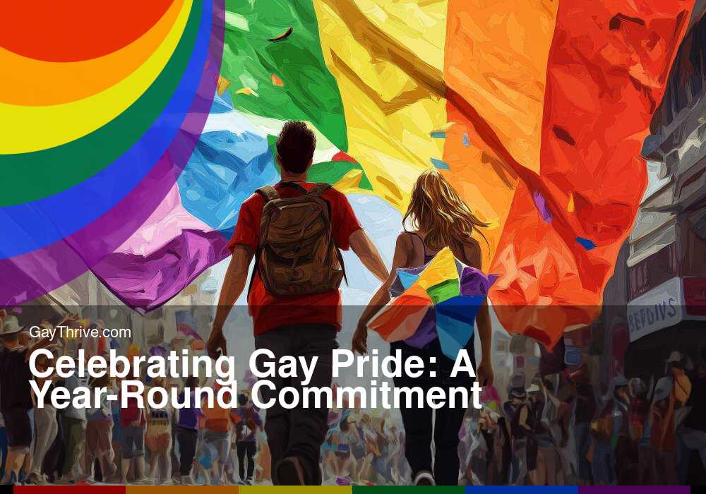 Celebrating Gay Pride: A Year-Round Commitment