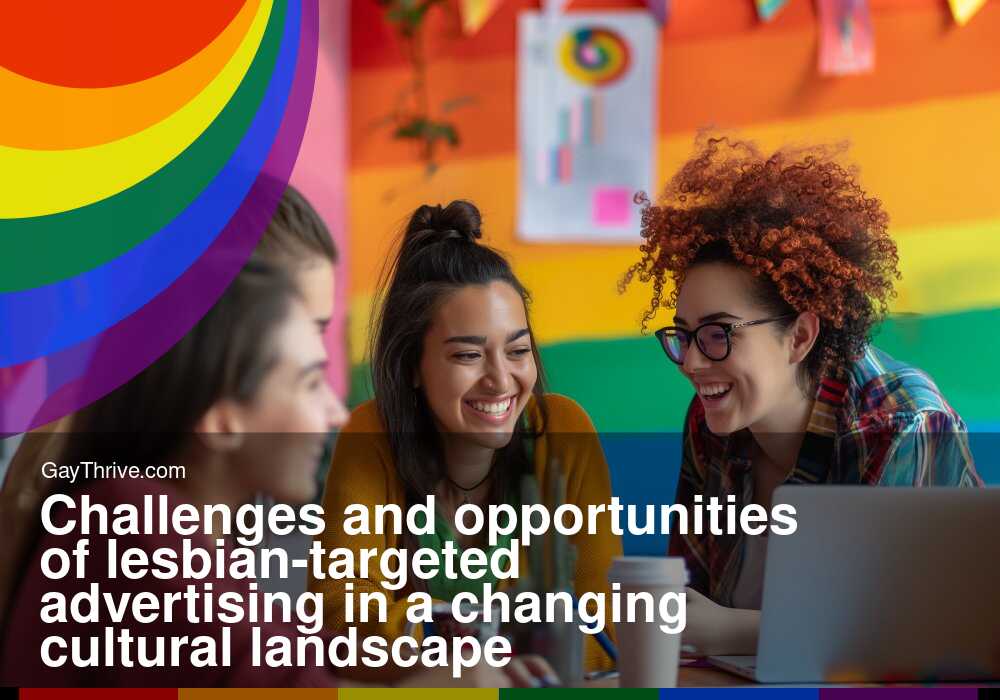GayThrive banner for : Challenges and opportunities of lesbian-targeted advertising in a changing cultural landscape