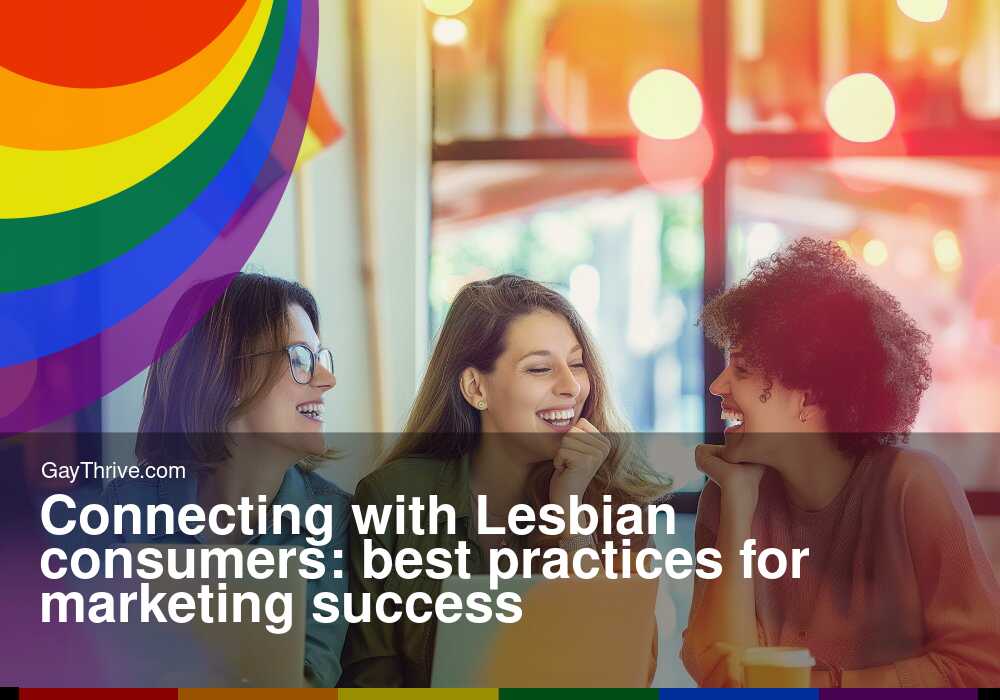 GayThrive banner for : Connecting with Lesbian consumers: best practices for marketing success