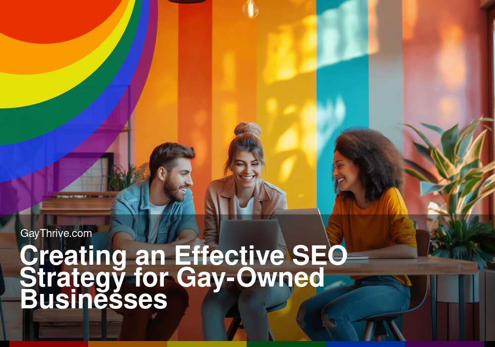 GayThrive banner for : Creating an Effective SEO Strategy for Gay-Owned Businesses