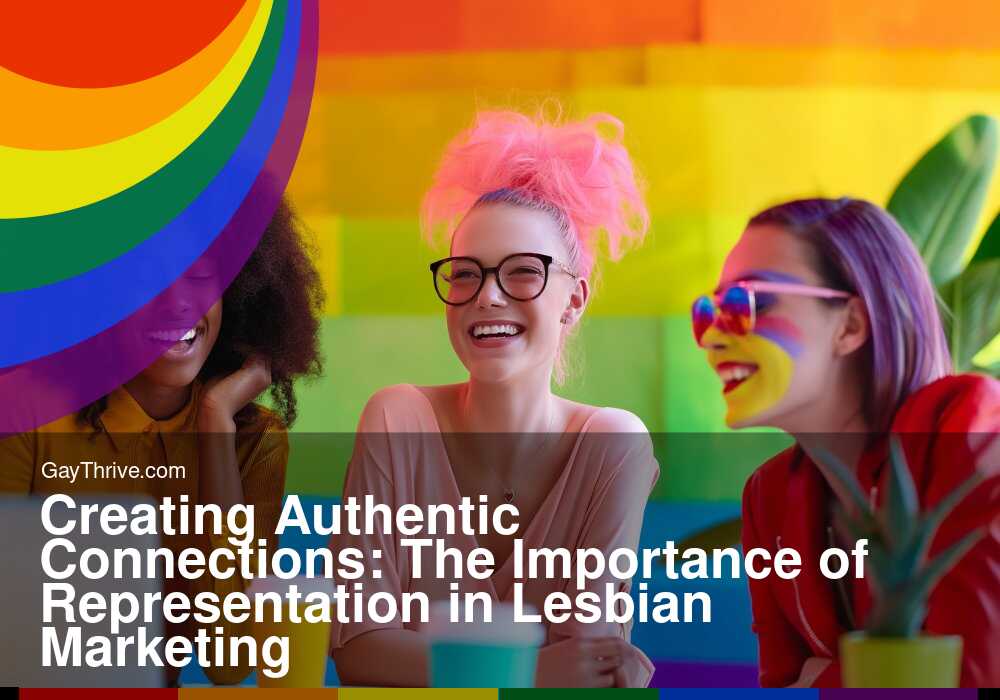 GayThrive banner for : Creating Authentic Connections: The Importance of Representation in Lesbian Marketing