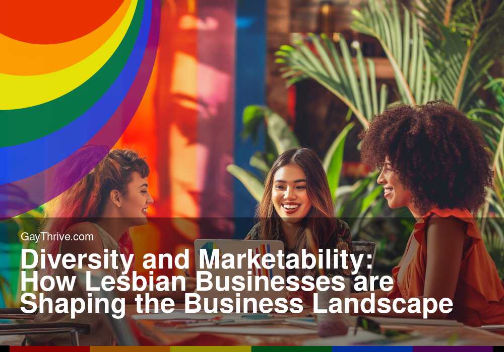 GayThrive banner for : Diversity and Marketability: How Lesbian Businesses are Shaping the Business Landscape