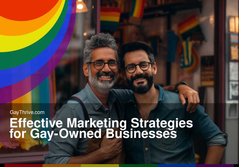 GayThrive banner for : Effective Marketing Strategies for Gay-Owned Businesses