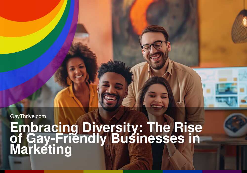 GayThrive banner for : Embracing Diversity: The Rise of Gay-Friendly Businesses in Marketing