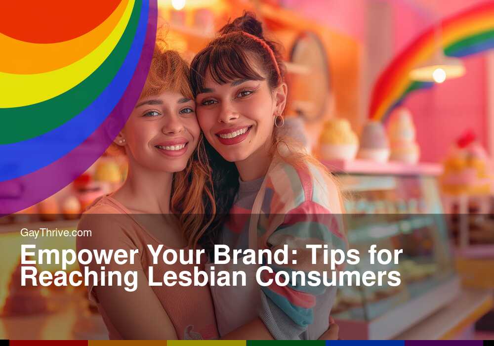 GayThrive banner for : Empower Your Brand: Tips for Reaching Lesbian Consumers