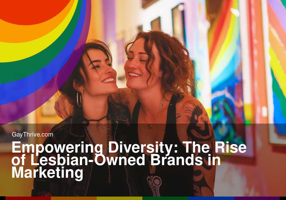 GayThrive banner for : Empowering Diversity: The Rise of Lesbian-Owned Brands in Marketing