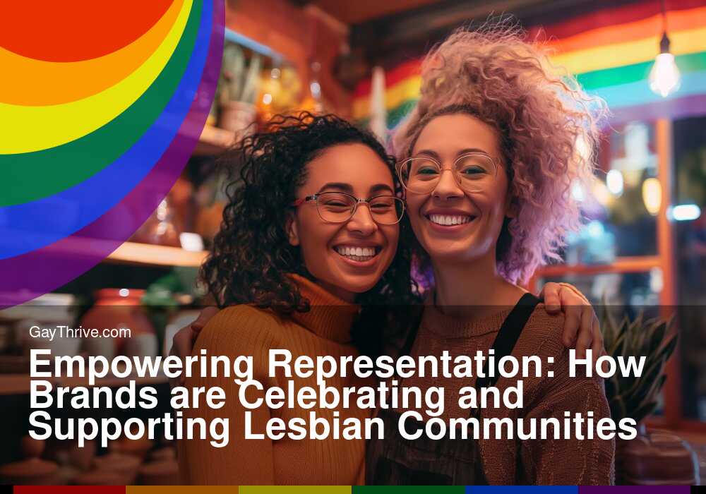 GayThrive banner for : Empowering Representation: How Brands are Celebrating and Supporting Lesbian Communities