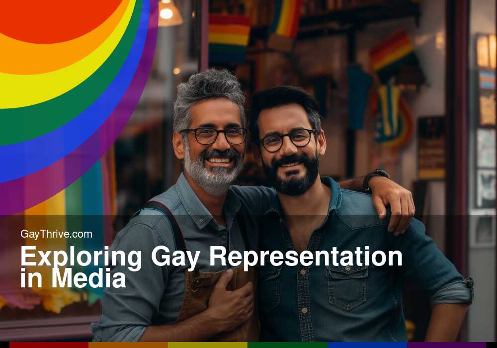 GayThrive banner for : Exploring Gay Representation in Media