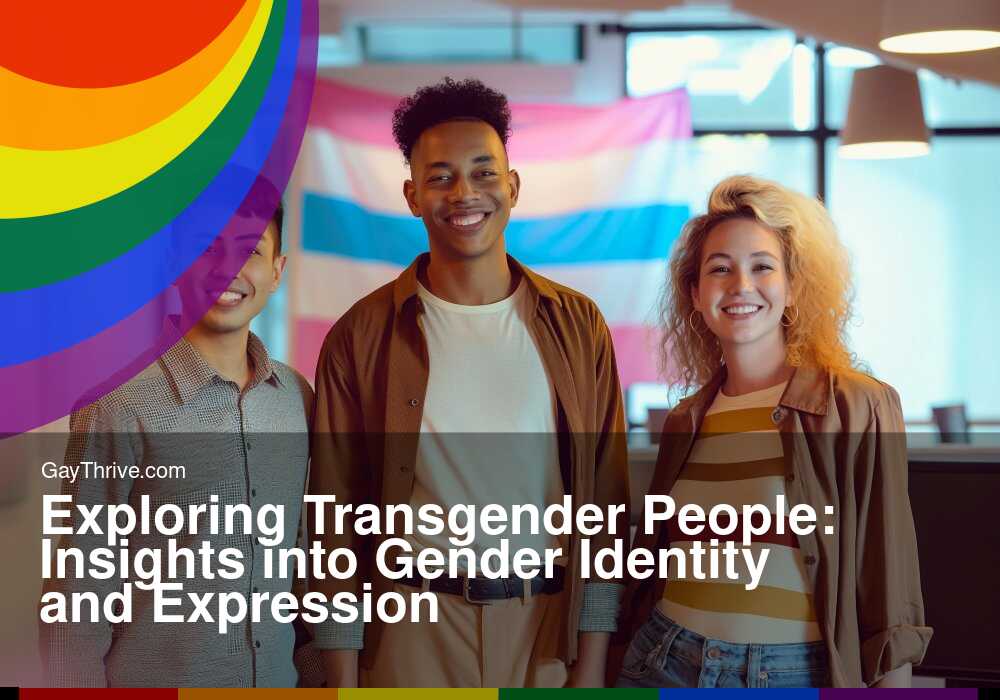Exploring Transgender People: Insights into Gender Identity and Expression