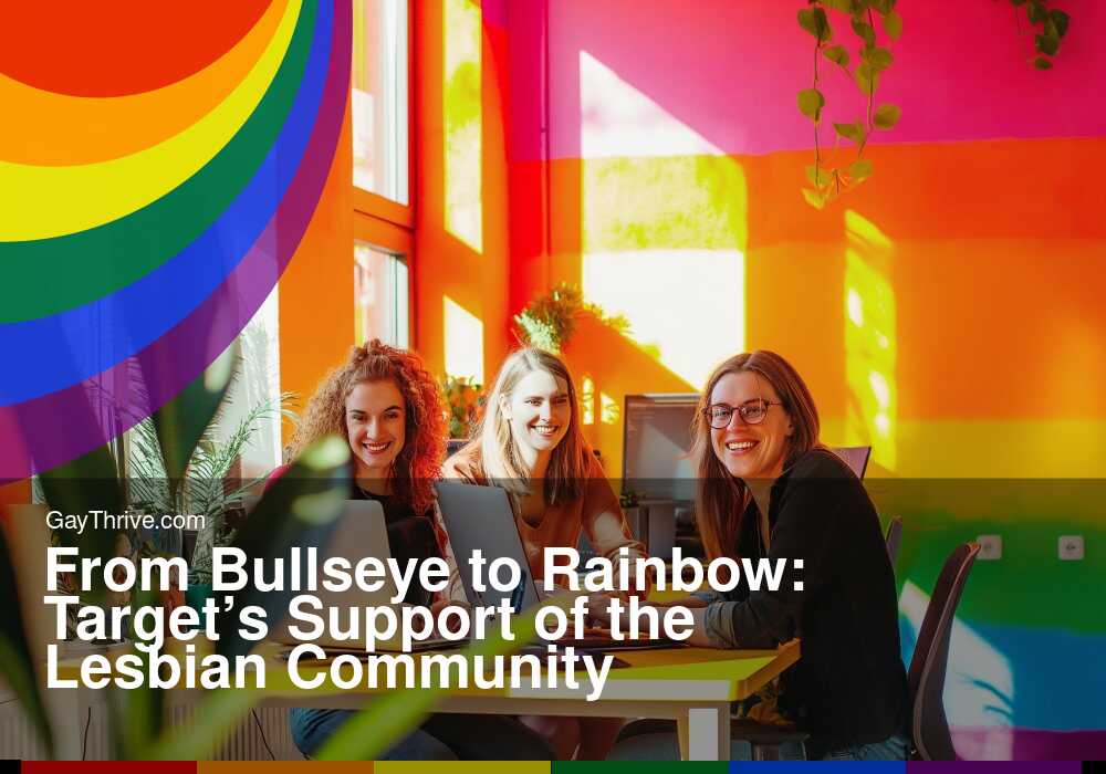 GayThrive banner for : From Bullseye to Rainbow: Target’s Support of the Lesbian Community