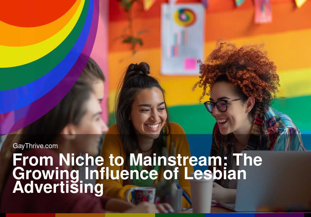 GayThrive banner for : From Niche to Mainstream: The Growing Influence of Lesbian Advertising