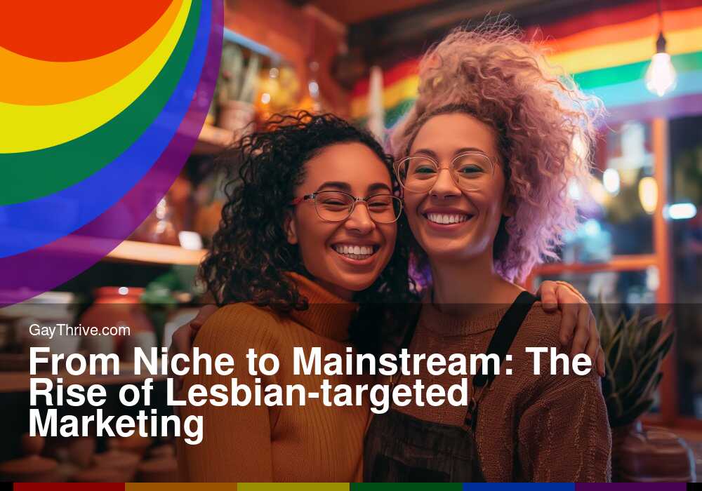 GayThrive banner for : From Niche to Mainstream: The Rise of Lesbian-targeted Marketing