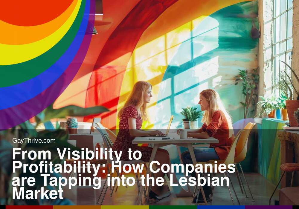GayThrive banner for : From Visibility to Profitability: How Companies are Tapping into the Lesbian Market