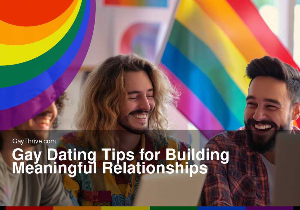 GayThrive banner for : Gay Dating Tips for Building Meaningful Relationships