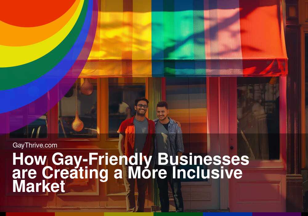GayThrive banner for : How Gay-Friendly Businesses are Creating a More Inclusive Market