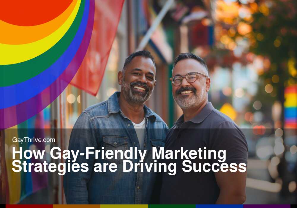 GayThrive banner for : How Gay-Friendly Marketing Strategies are Driving Success