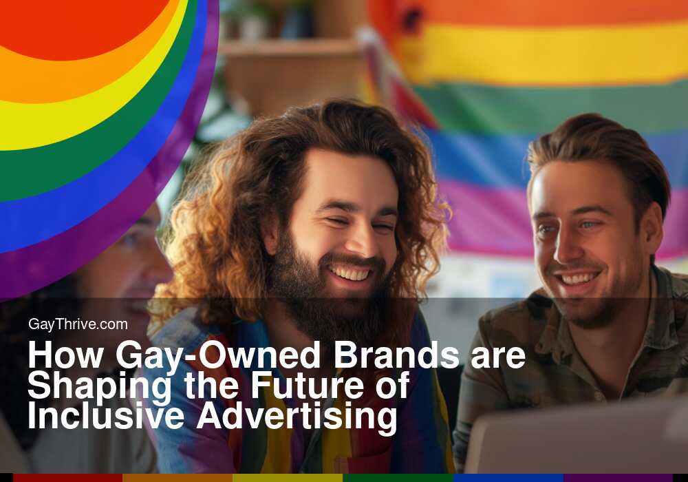 GayThrive banner for : How Gay-Owned Brands are Shaping the Future of Inclusive Advertising