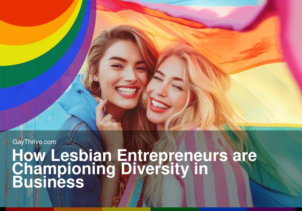 GayThrive banner for : How Lesbian Entrepreneurs are Championing Diversity in Business