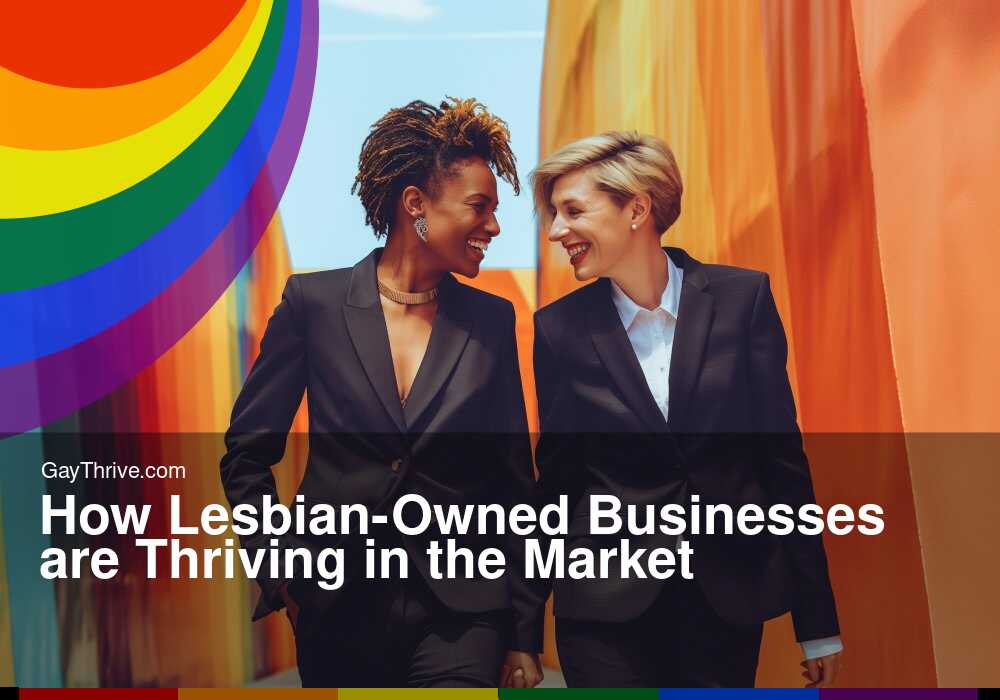 GayThrive banner for : How Lesbian-Owned Businesses are Thriving in the Market