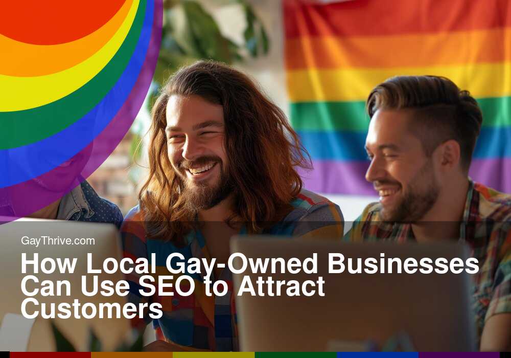GayThrive banner for : How Local Gay-Owned Businesses Can Use SEO to Attract Customers