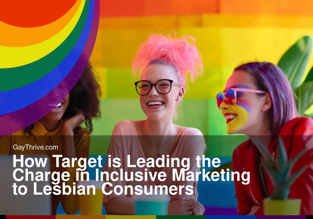 GayThrive banner for : How Target is Leading the Charge in Inclusive Marketing to Lesbian Consumers