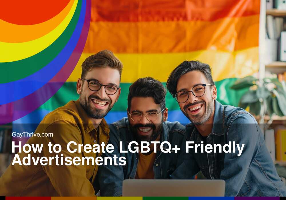 GayThrive banner for : How to Create LGBTQ+ Friendly Advertisements