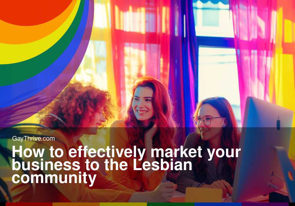 GayThrive banner for : How to effectively market your business to the Lesbian community