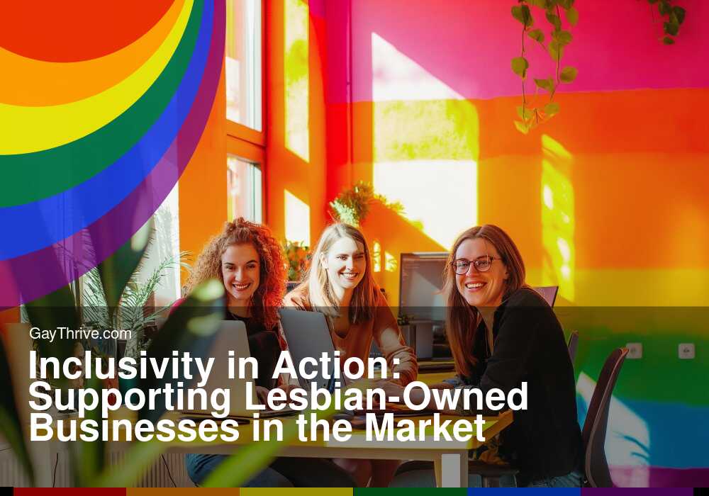 GayThrive banner for : Inclusivity in Action: Supporting Lesbian-Owned Businesses in the Market