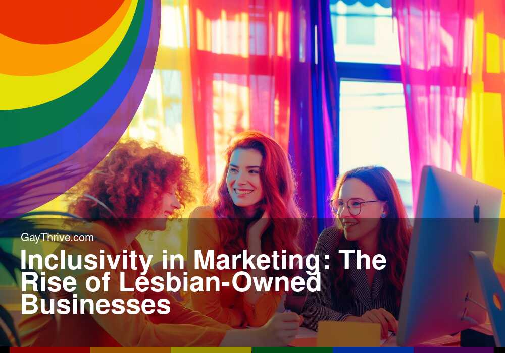 GayThrive banner for : Inclusivity in Marketing: The Rise of Lesbian-Owned Businesses