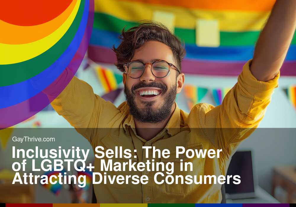 GayThrive banner for : Inclusivity Sells: The Power of LGBTQ+ Marketing in Attracting Diverse Consumers