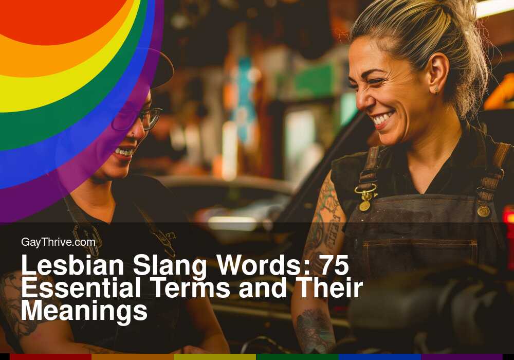 GayThrive banner for : Lesbian Slang Words: 75 Essential Terms and Their Meanings
