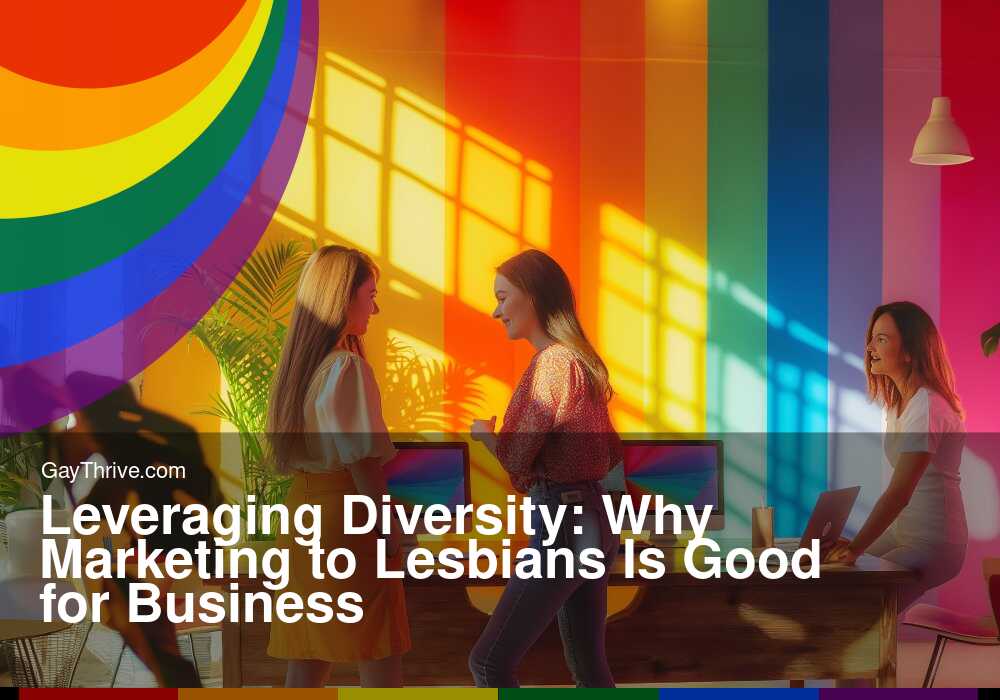 GayThrive banner for : Leveraging Diversity: Why Marketing to Lesbians Is Good for Business