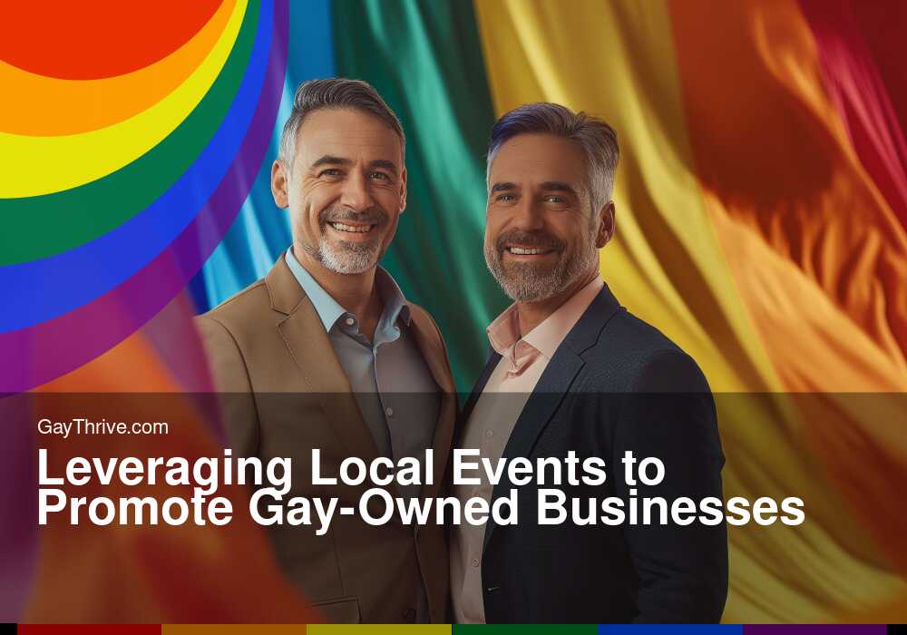 GayThrive banner for : Leveraging Local Events to Promote Gay-Owned Businesses