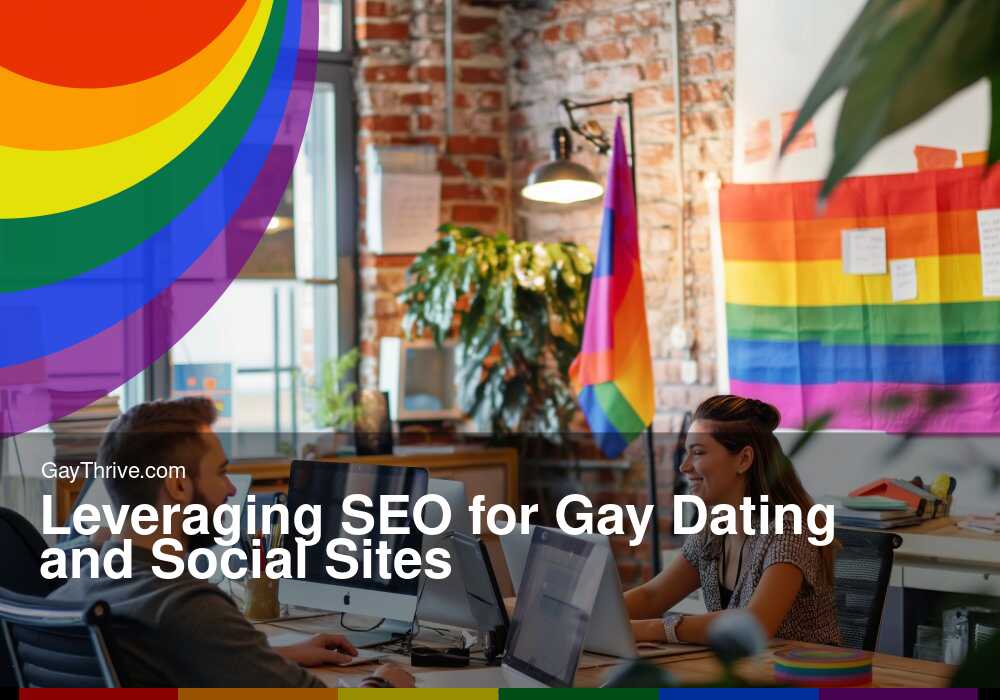 GayThrive banner for : Leveraging SEO for Gay Dating and Social Sites