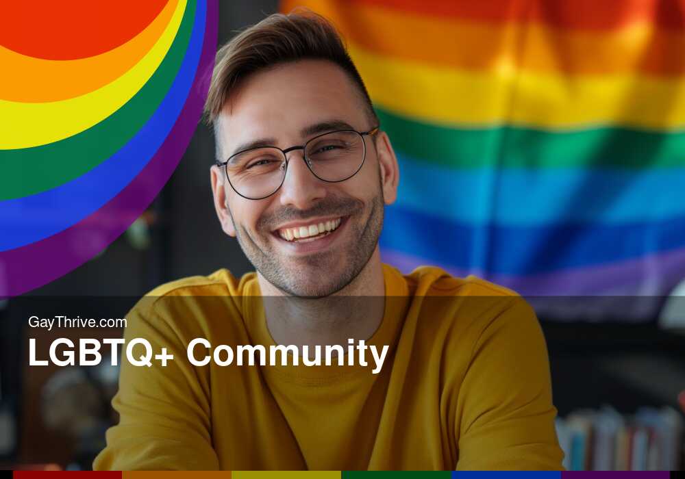 GayThrive banner for : LGBTQ+ Community