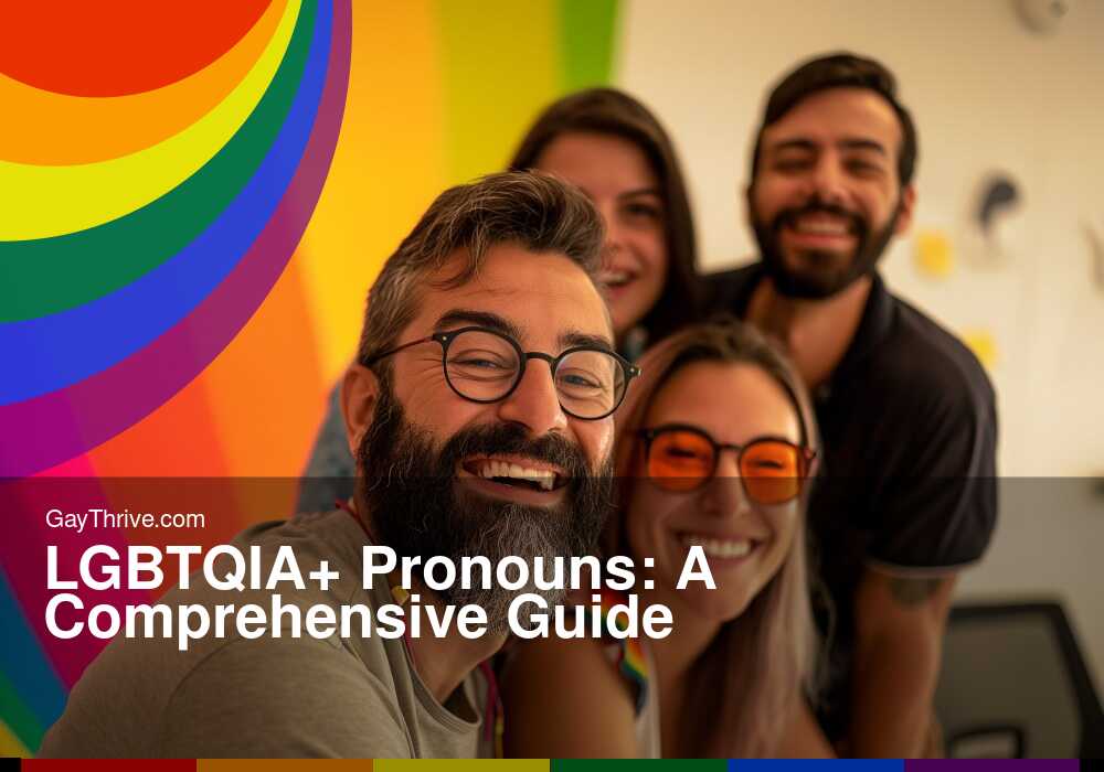 GayThrive banner for : LGBTQIA+ Pronouns: A Comprehensive Guide