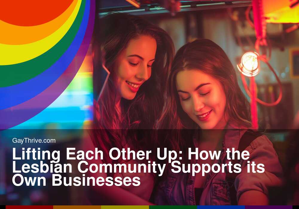 GayThrive banner for : Lifting Each Other Up: How the Lesbian Community Supports its Own Businesses
