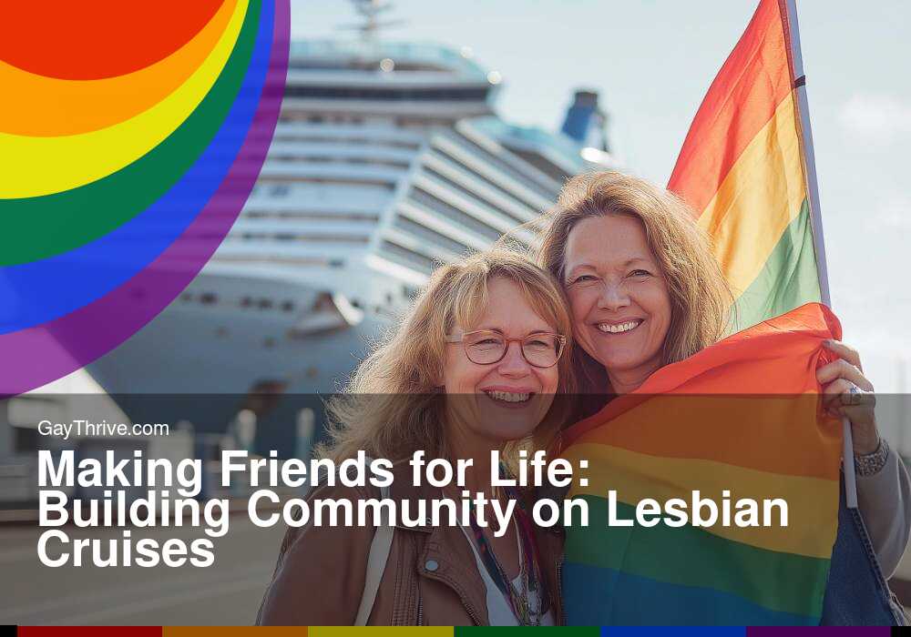 GayThrive banner for : Making Friends for Life: Building Community on Lesbian Cruises