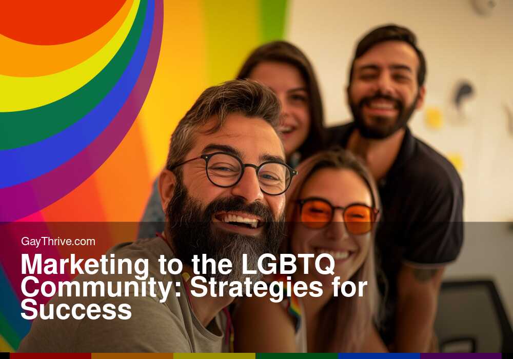 GayThrive banner for : Marketing to the LGBTQ Community: Strategies for Success