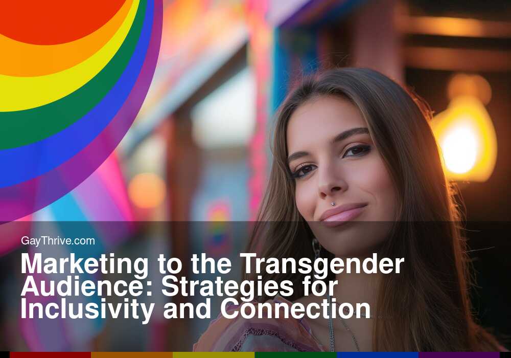 GayThrive banner for : Marketing to the Transgender Audience: Strategies for Inclusivity and Connection