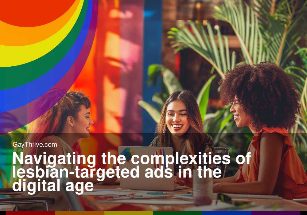 GayThrive banner for : Navigating the complexities of lesbian-targeted ads in the digital age