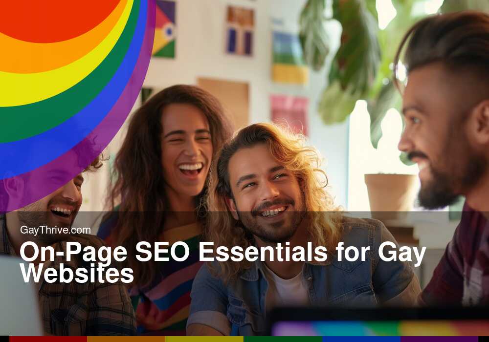 GayThrive banner for : On-Page SEO Essentials for Gay Websites