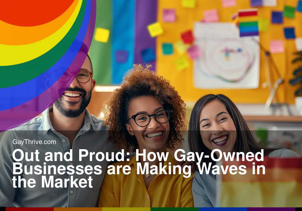 GayThrive banner for : Out and Proud: How Gay-Owned Businesses are Making Waves in the Market