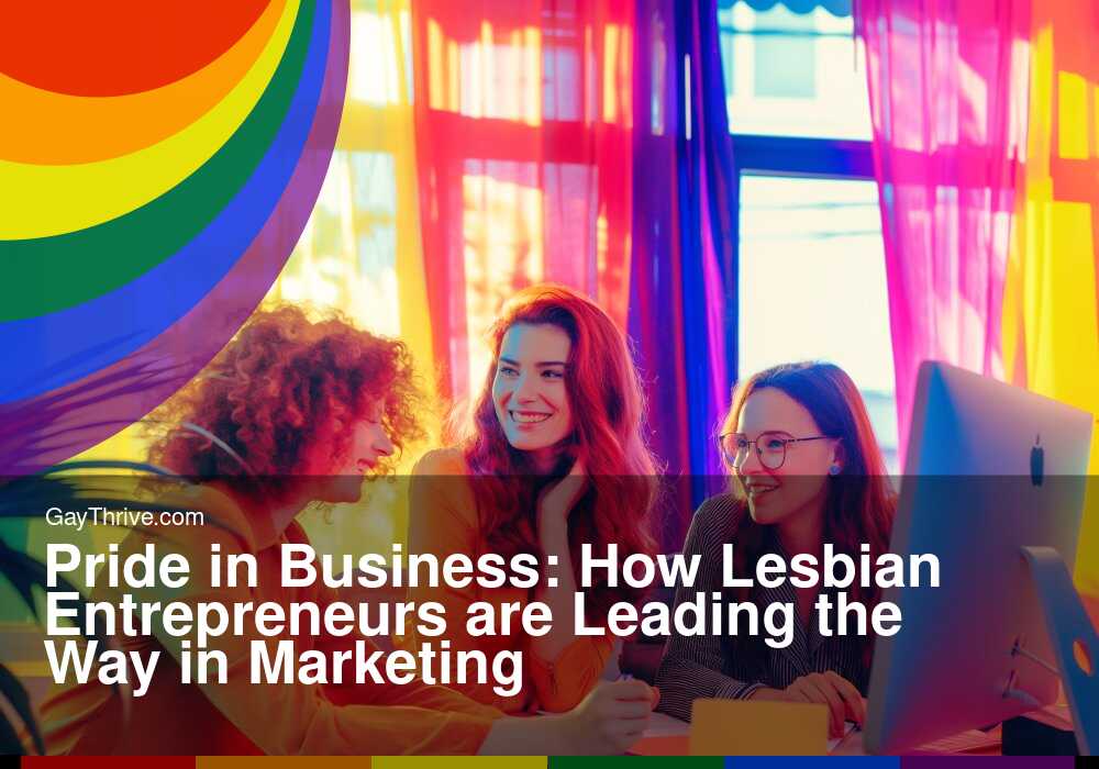 GayThrive banner for : Pride in Business: How Lesbian Entrepreneurs are Leading the Way in Marketing